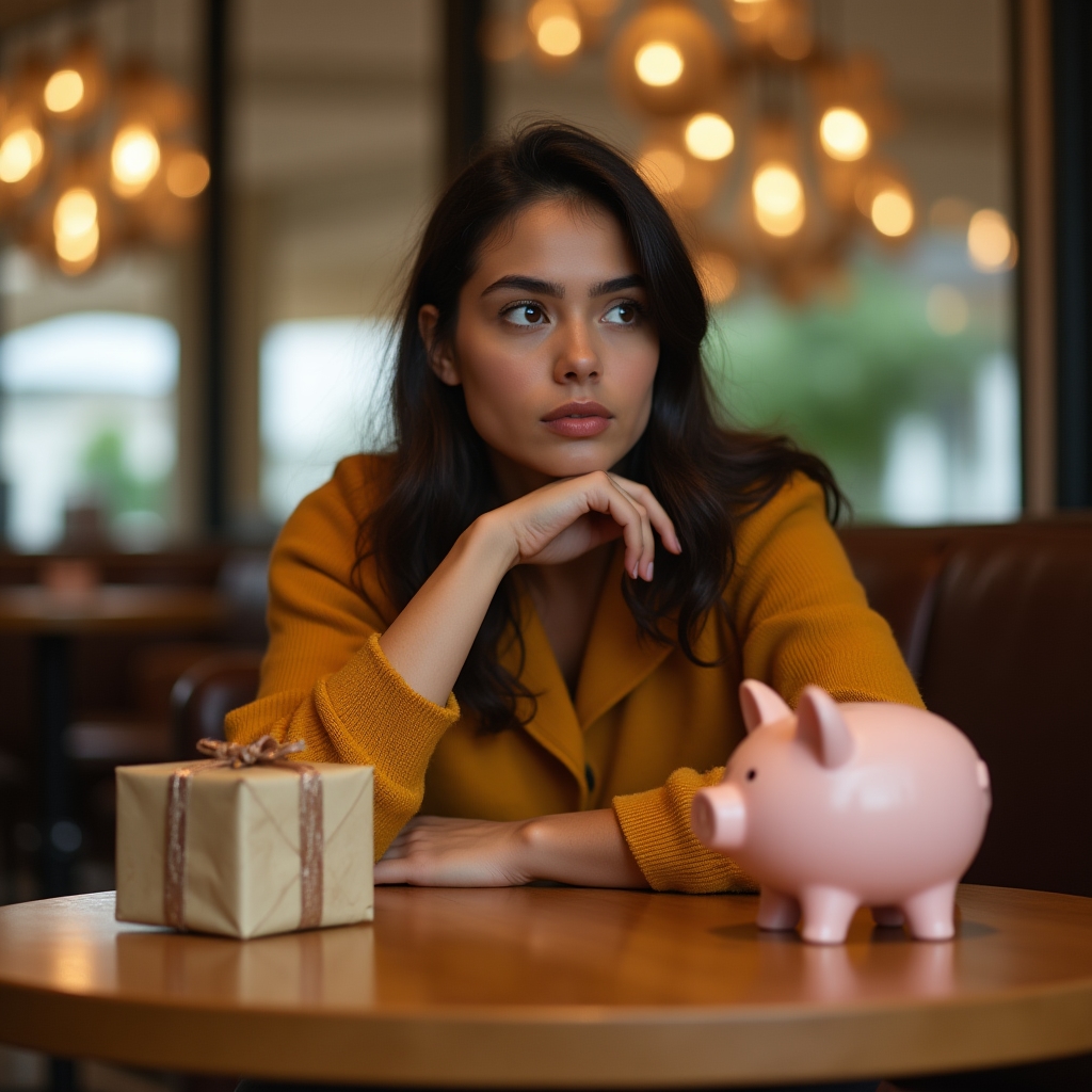 Visual representation of present bias in financial decision making